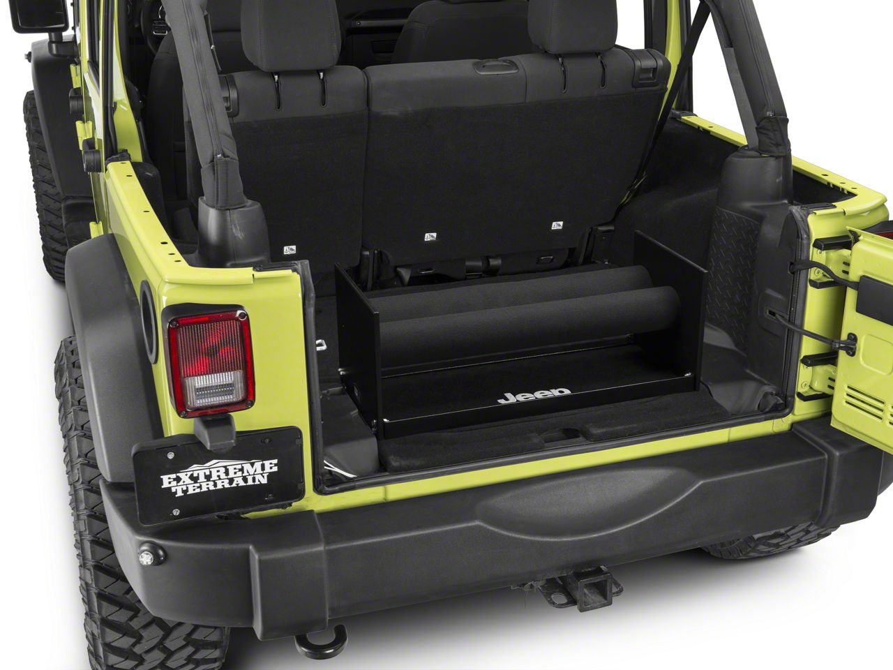 Fits Jeep Wrangler JK 4-Door Unlimited 2007-2018 Protect Windows from UV Damaged and Scratches Clover Patch Soft Top Window Roll Storage 